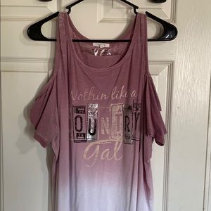 Maurices ombré top